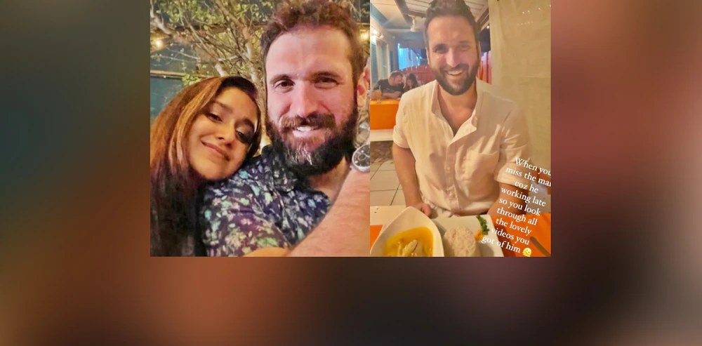 Ileana spends some alone time with her husband