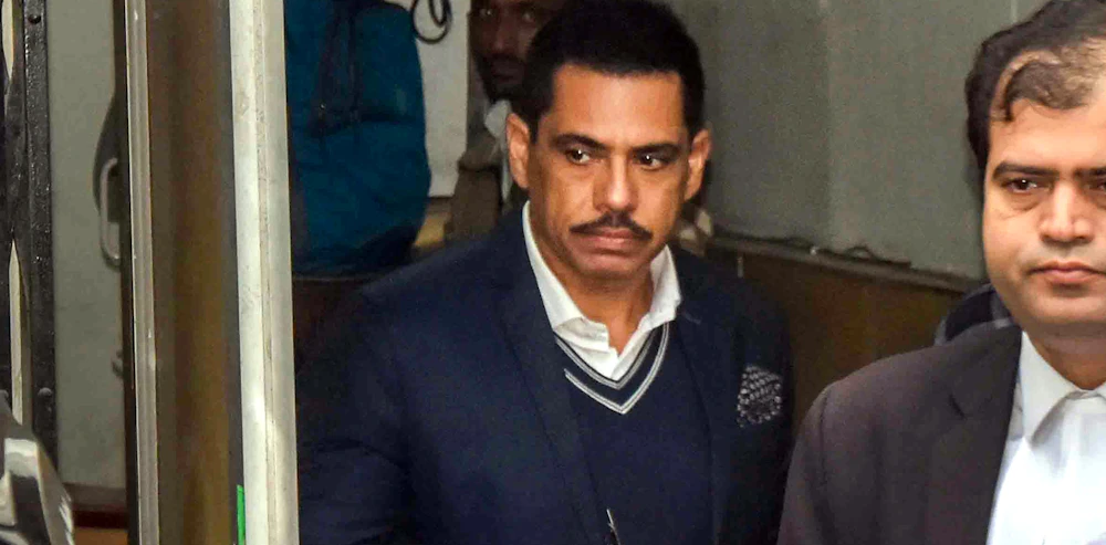 Court grants bail to Vadra