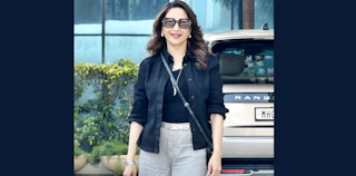 Madhuri Watched Her Own Film in Burqa