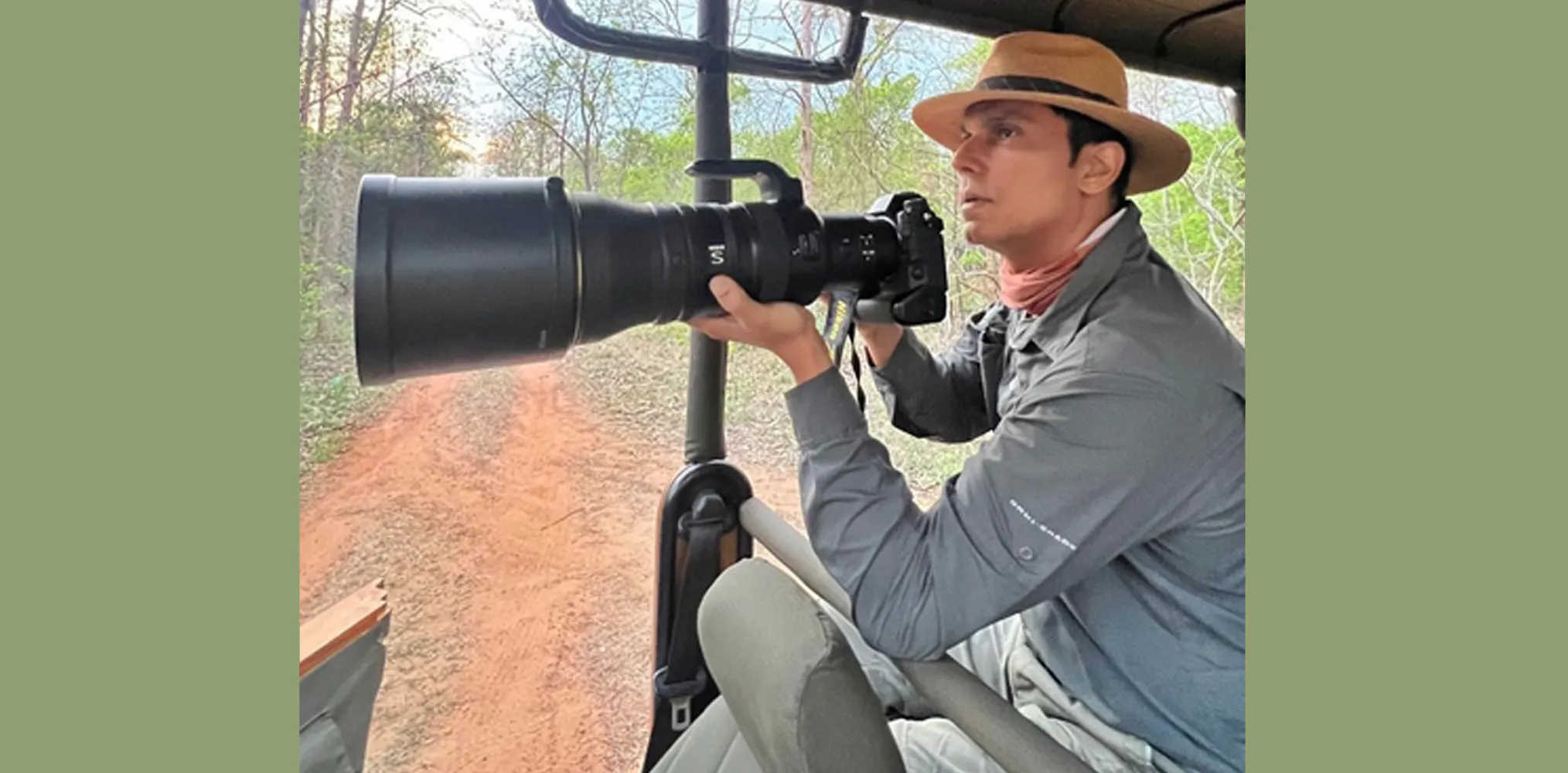 What he really does during jungle safaris