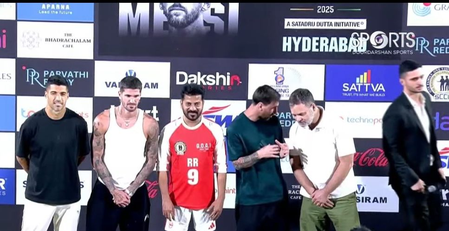 Messi Mesmerises Hyderabad!