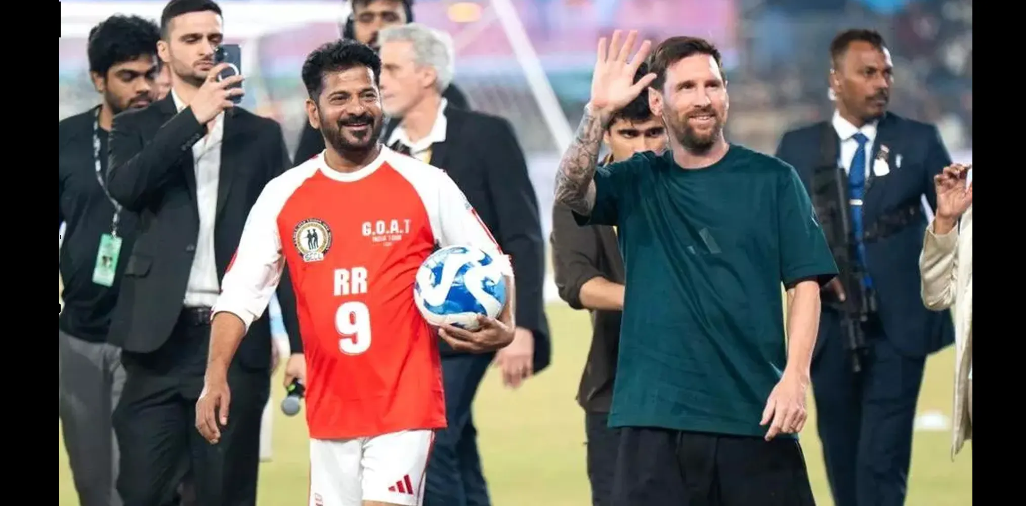 RR thanks Messi for enthralling fans in Hyd