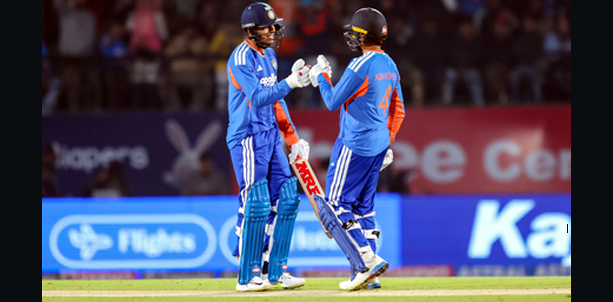 Abhishek and bowlers power India win