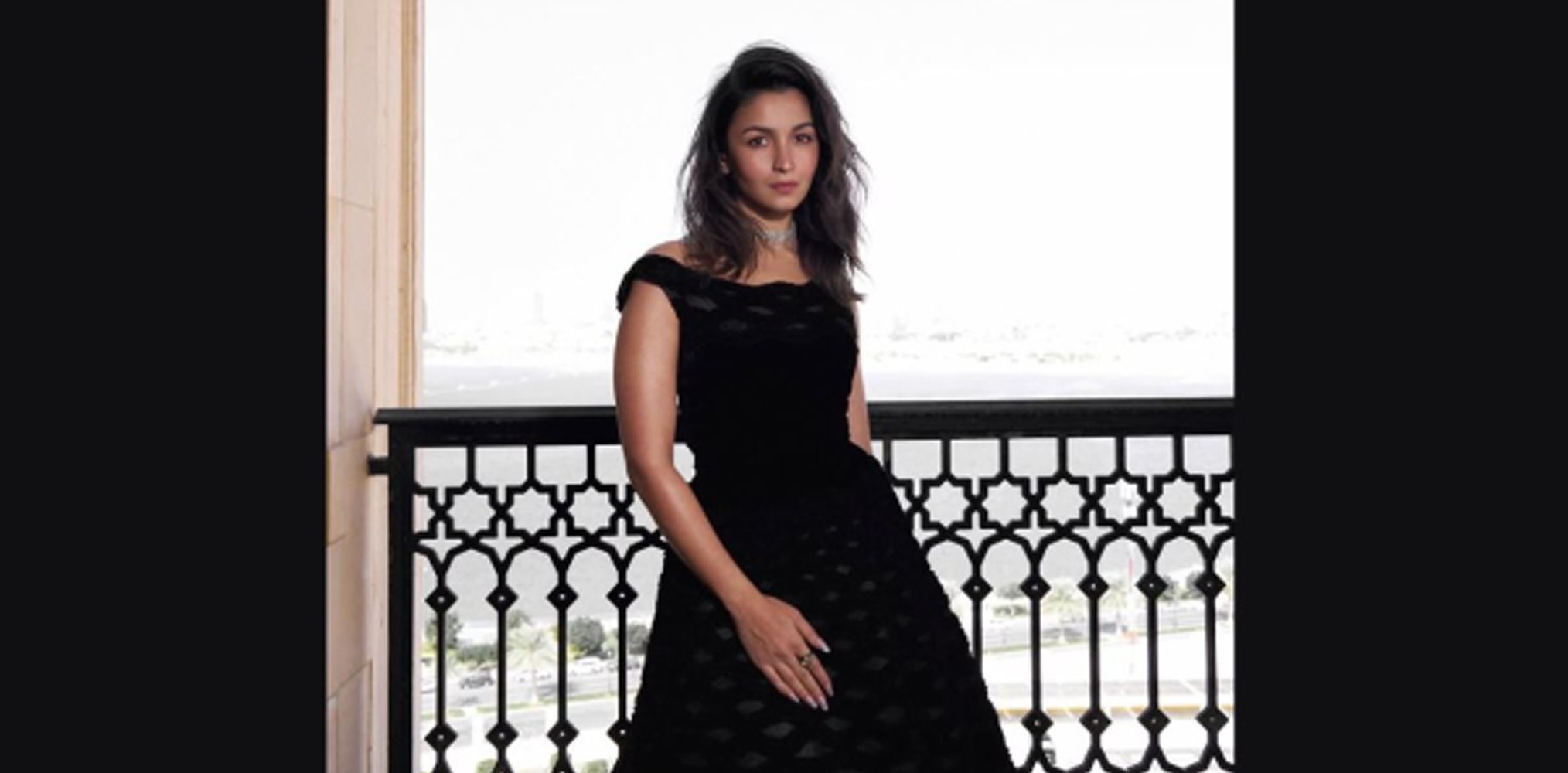 Alia exudes radiance and timeless charm