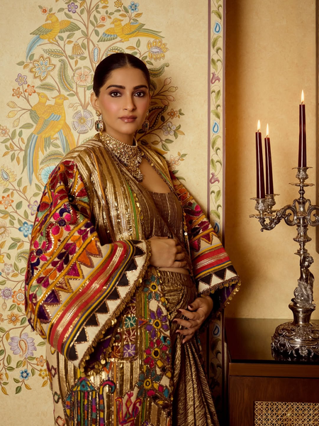 Mom-to-be Sonam Kapoor stuns in chic wedding-season look