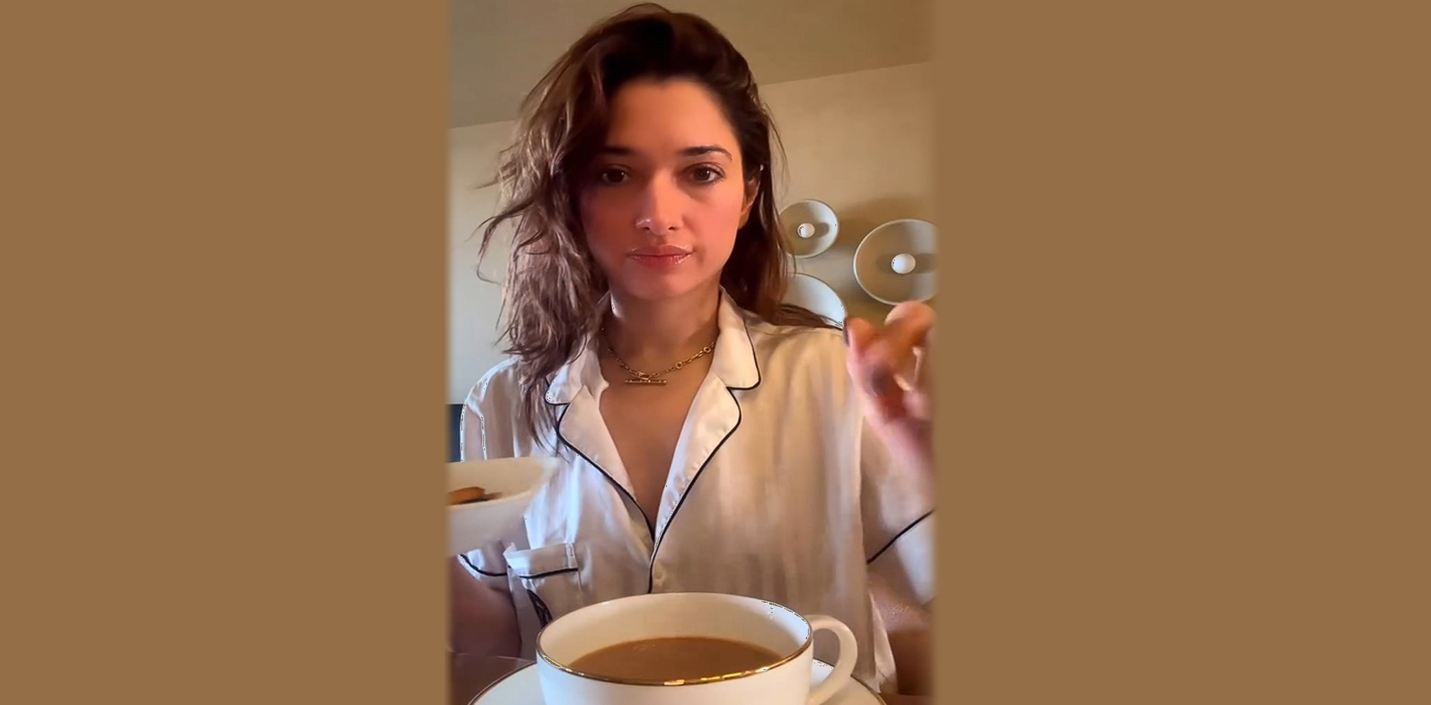Tamannaah’s desi tea-time ritual