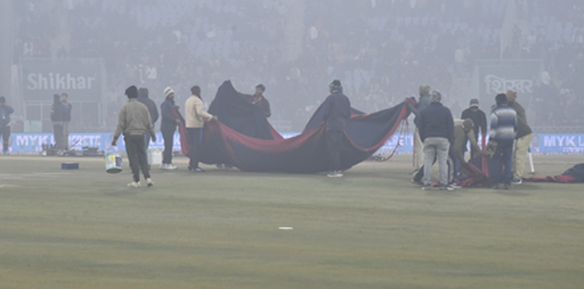 Fog forces washout of India–SA 4th T20I