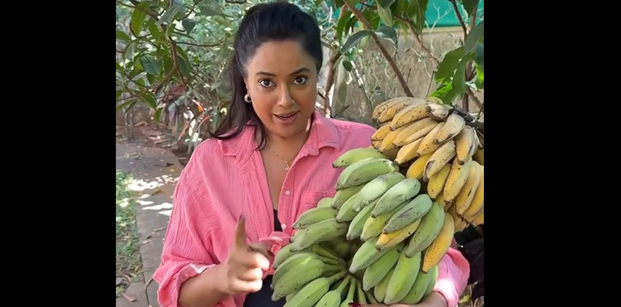 Sameera Reddy’s banana truth