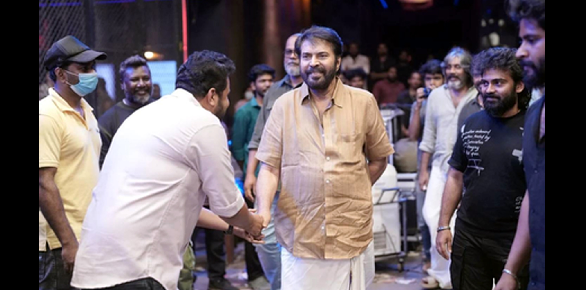 Mammootty makes 'I’m Game' set special