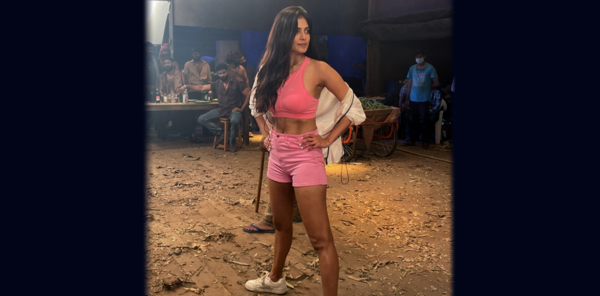 Malavika Mohanan loves doing stunts!