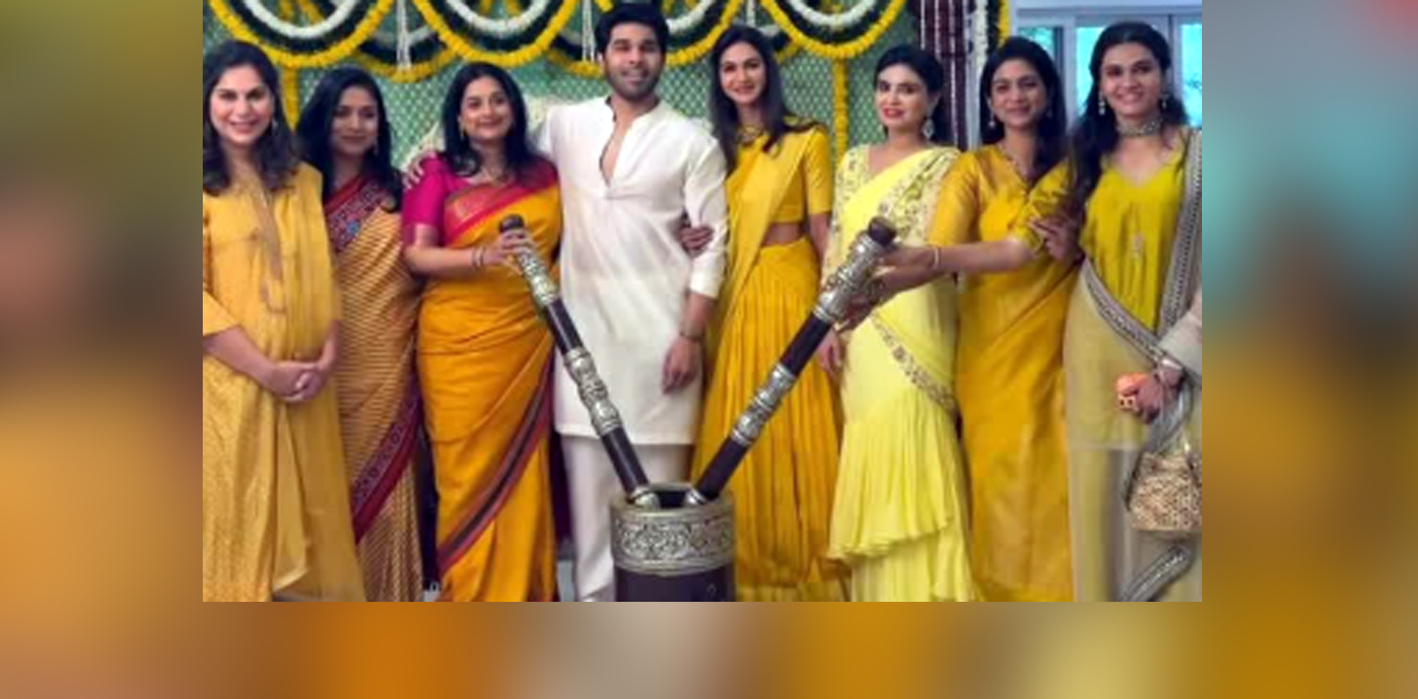 Allu Sirish kickstarts pre-wedding ceremony