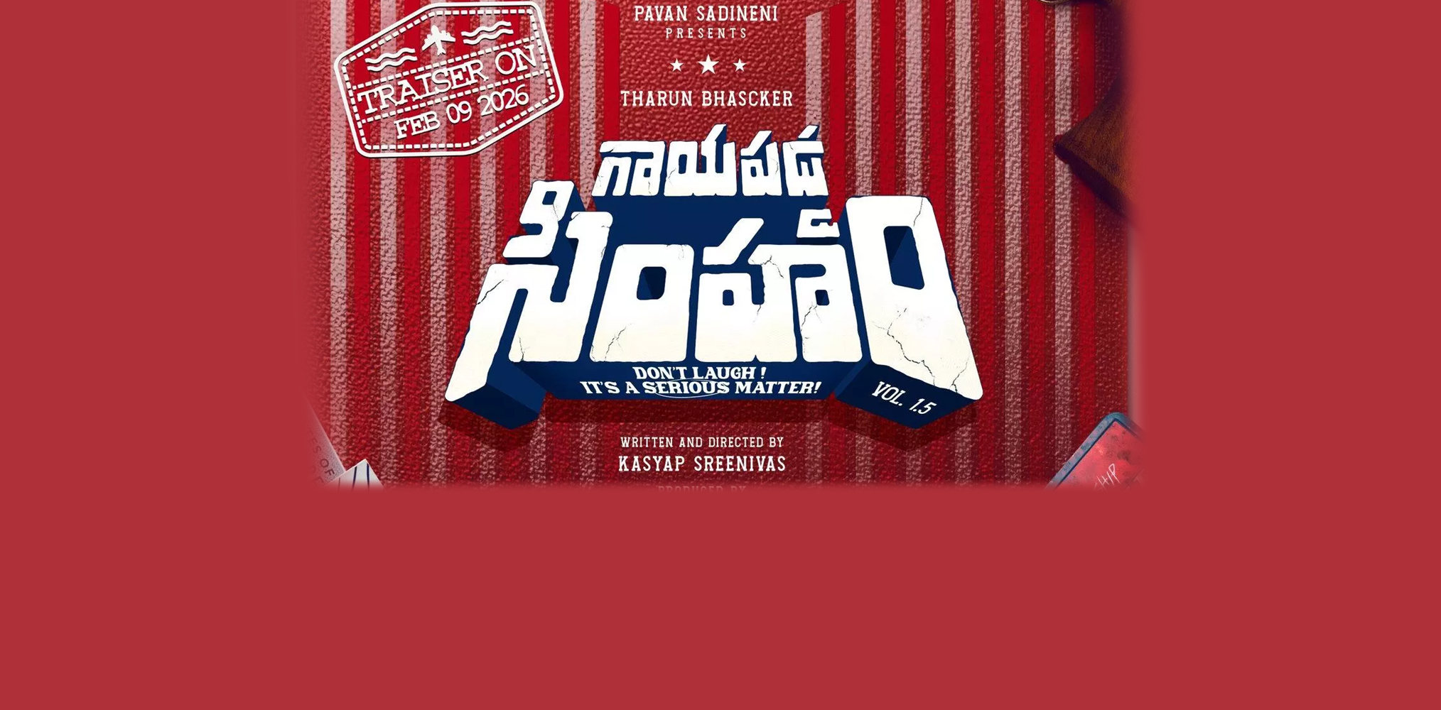 'Gaayapadda Simham' Trailer