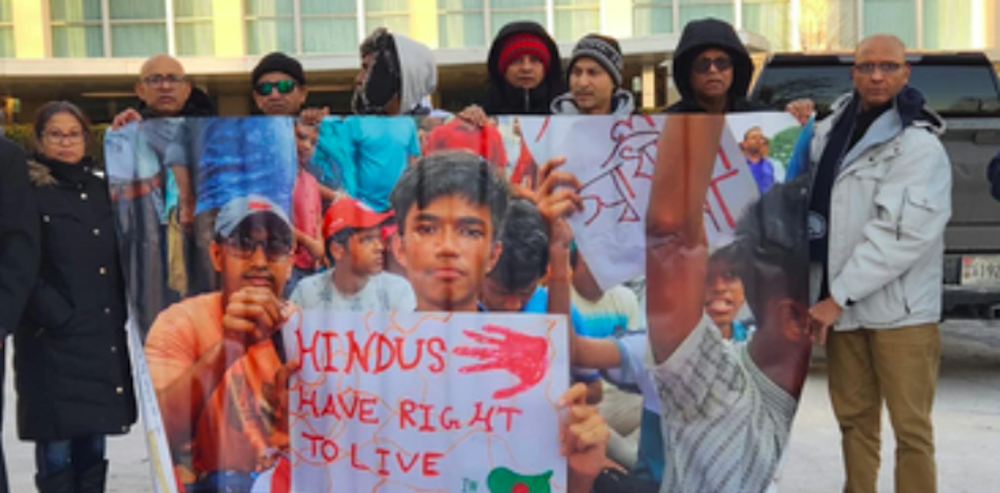 Rally Against Rights Violations in Bangladesh