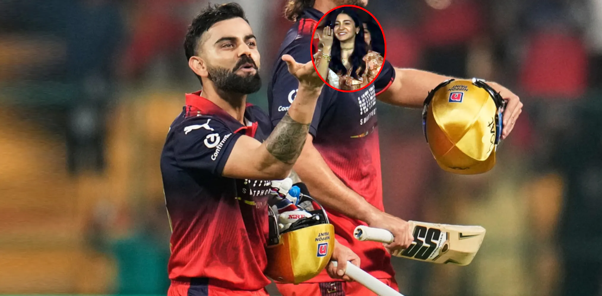 IPL 2026: Kohli blows flying kiss to wife