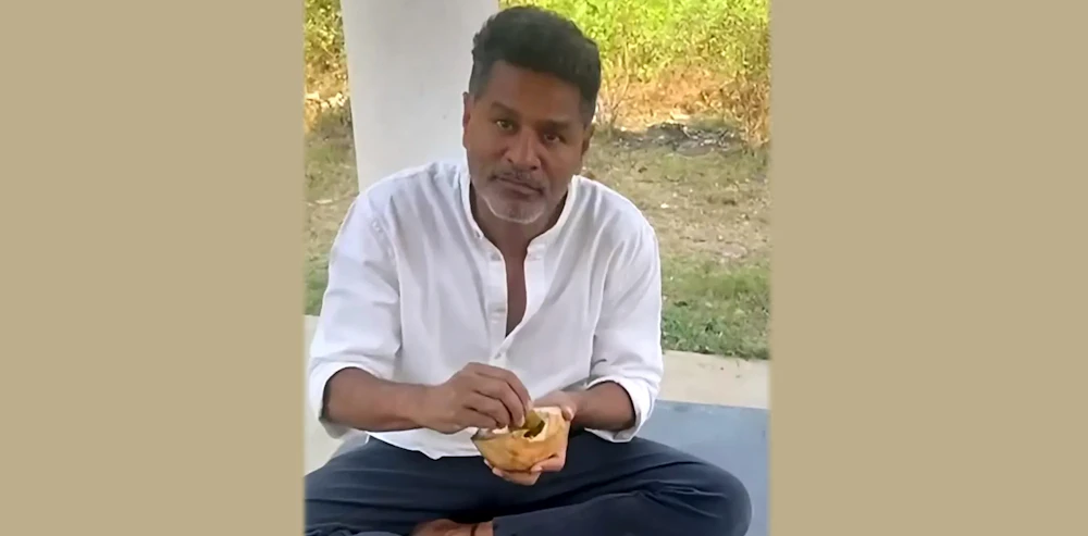 Prabhu Deva enjoys simple village life