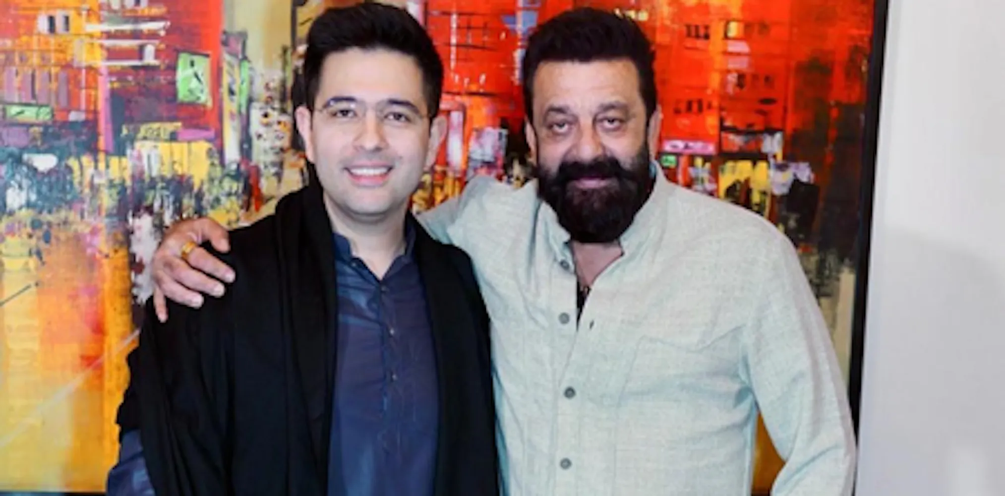Raghav Chadha Cheers Sanjay Dutt