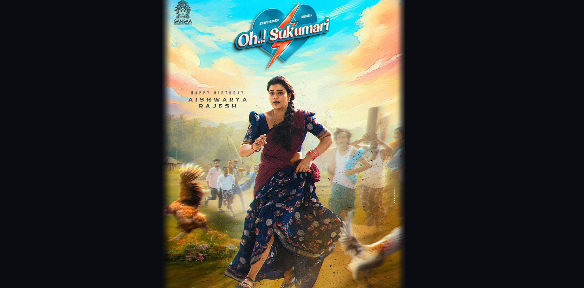 Aishwarya Rajesh's 'Oh Sukumari's' dubbing begins!