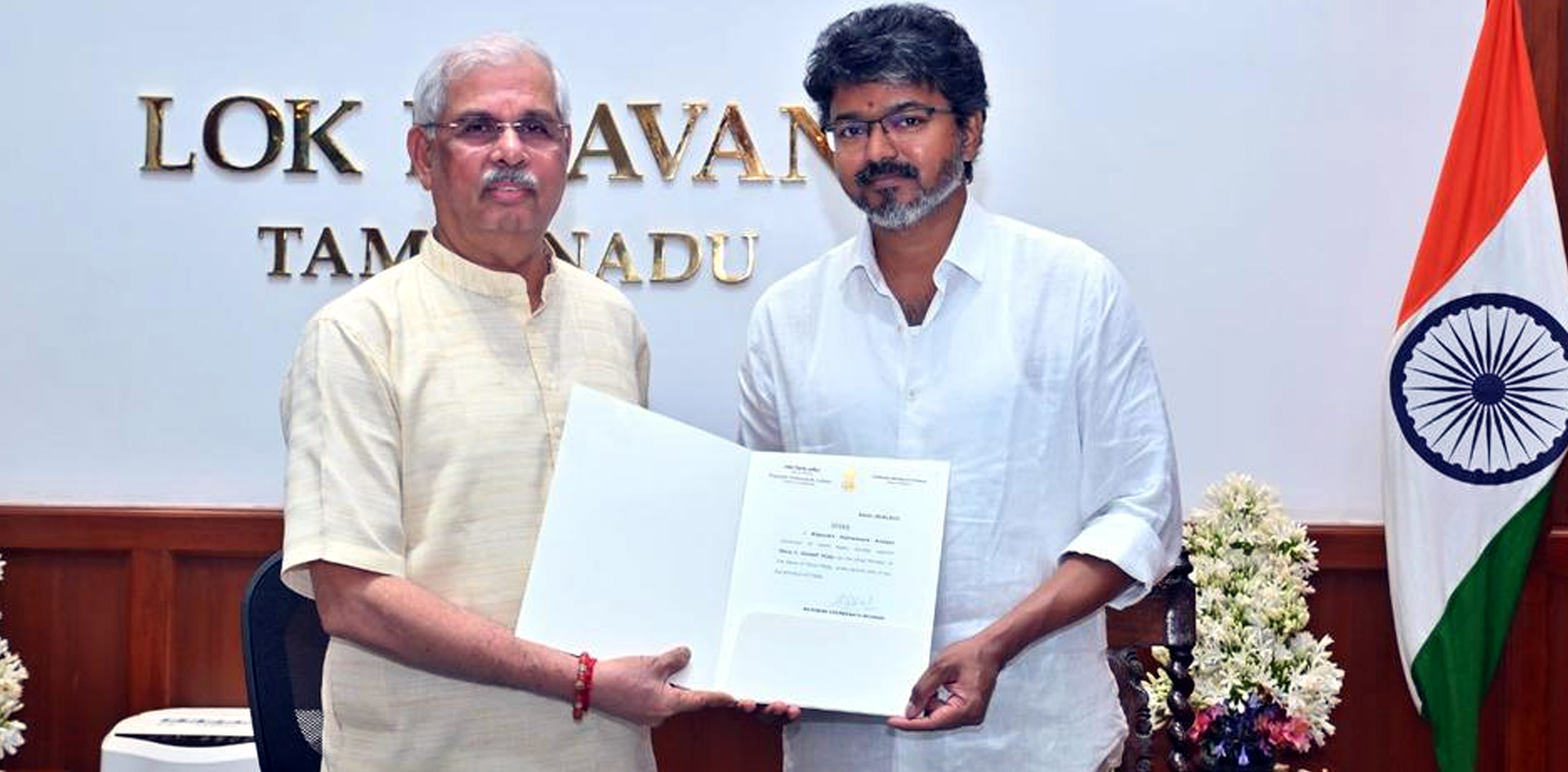 Vijay invited to form govt in TN