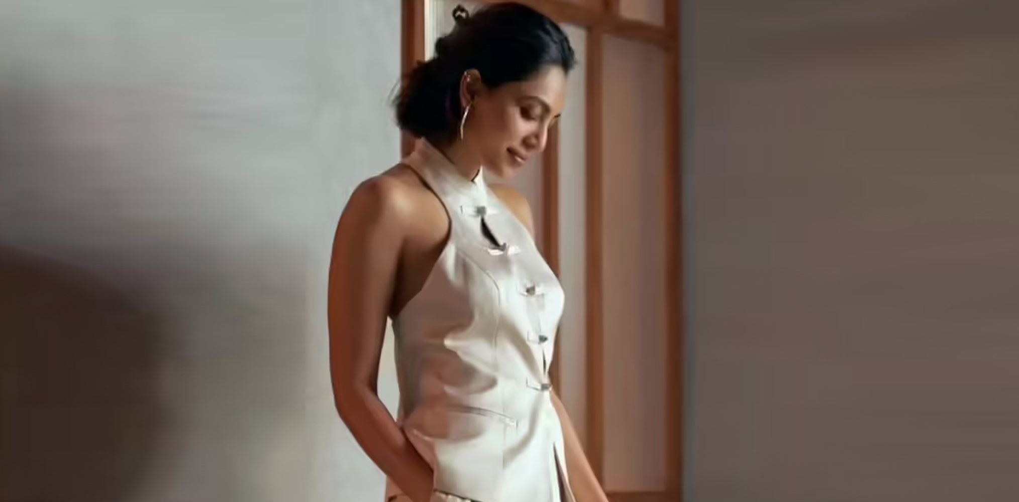Sobhita Radiates Elegance in Pearl White