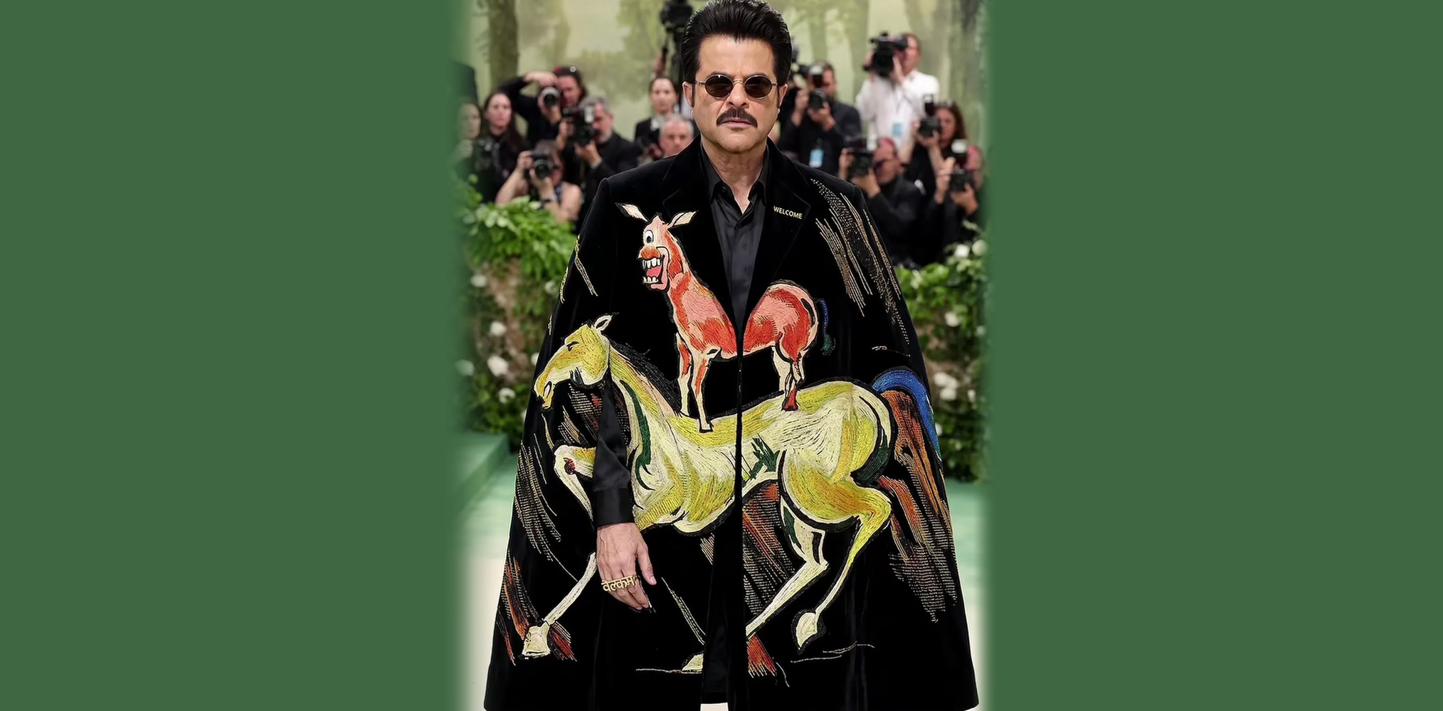 Anil Kapoor's Met Look with Ink Twist