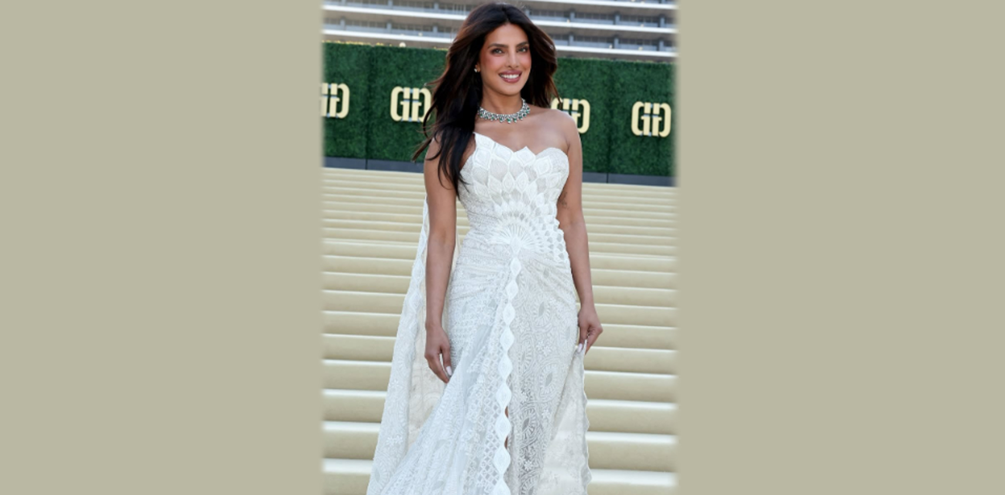 PC Stuns in 20-Year-Old Saree