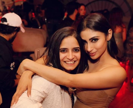 Amid Divorce Buzz, Mouni Throws Bday Party Mid-Air