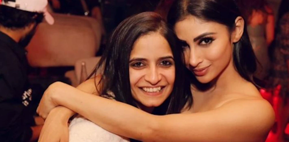 Amid Divorce Buzz, Mouni Throws Bday Party Mid-Air
