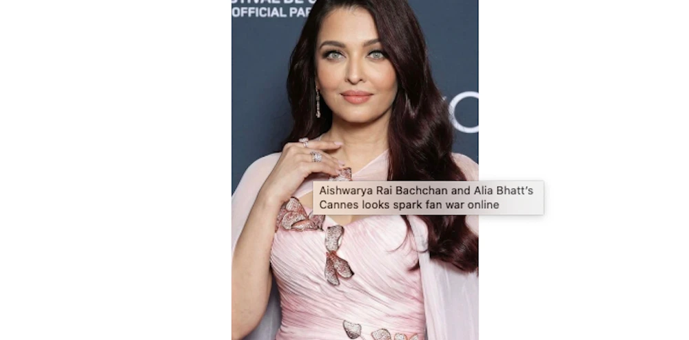 Aish and Alia’s Cannes Looks Set Insta on Fire