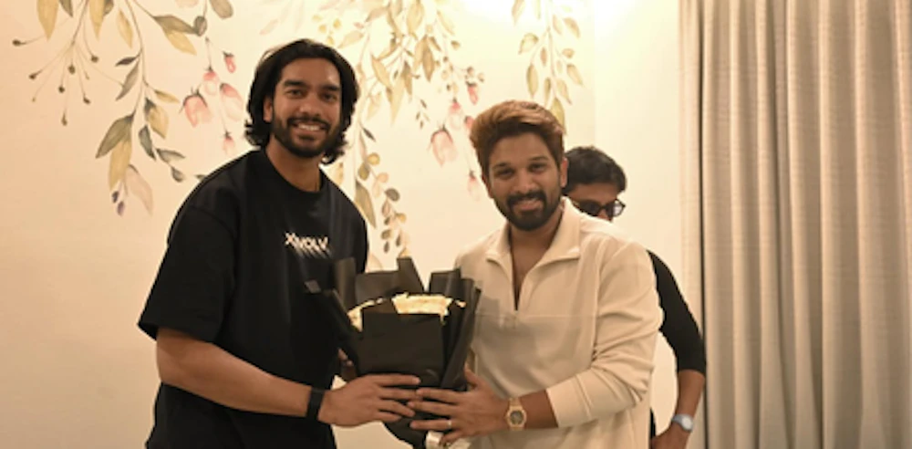 Venkatesh Iyer Meets Allu Arjun