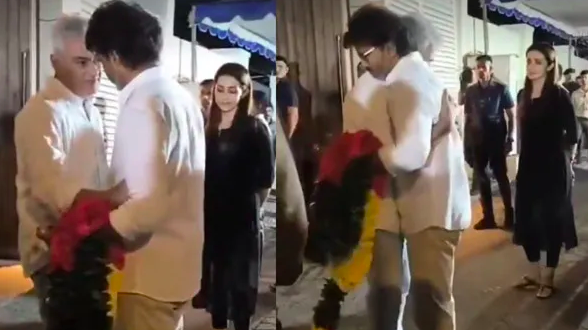 Vijay, Trisha Arrive Together at Ajith’s Home