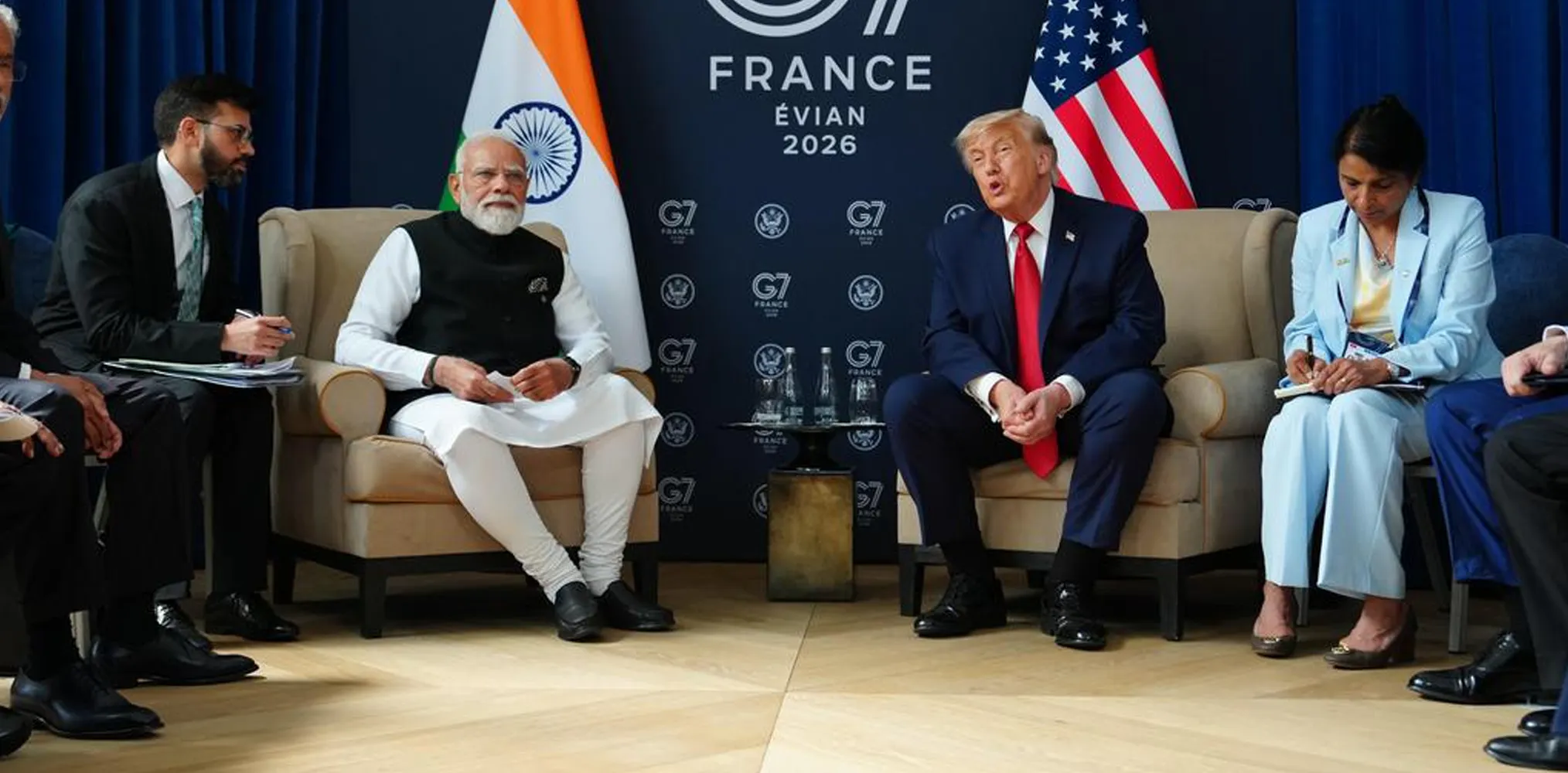 The G7 Photo: Fake Smiles And Missing Spines