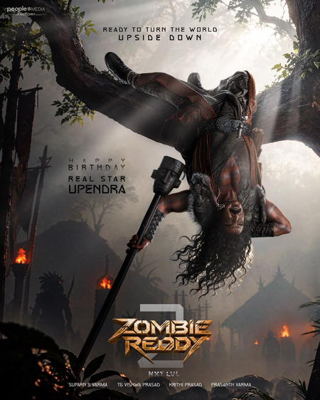 ‘Zombie Reddy 2’ Unveils Upendra