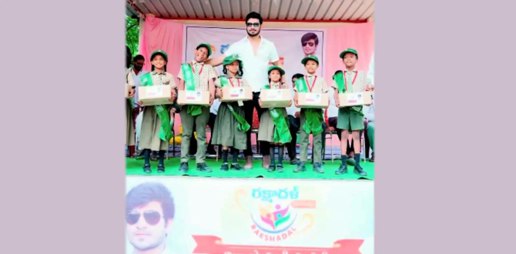 Nikhil Siddhartha gifts study kits to a 1000 students 