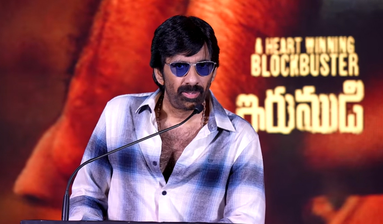 Ravi Teja Speech at #Irumudi Success Meet