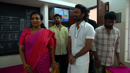 Dhanush constructs, donates a building to his school!