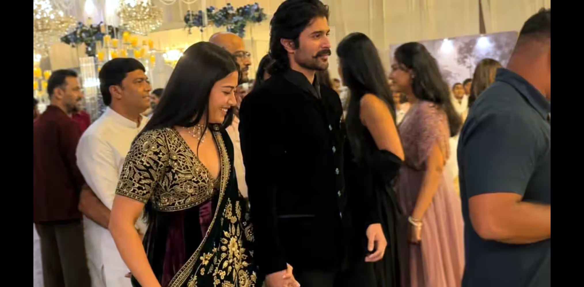Rashmika makes a triumphant return to the public eye