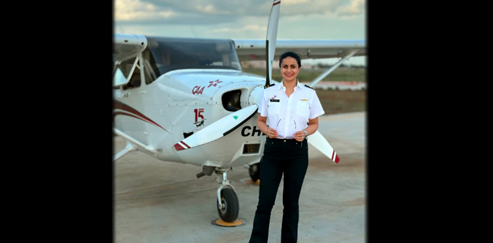 Gul Panag renews her pilot license!