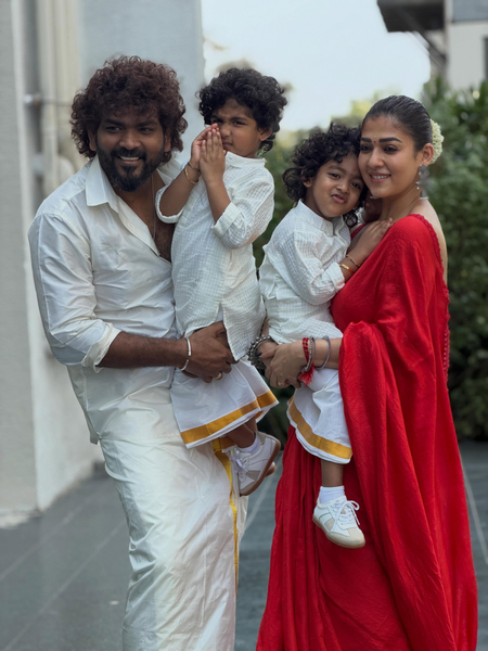 Nayanthara’s Twins’ Sweet Milestone