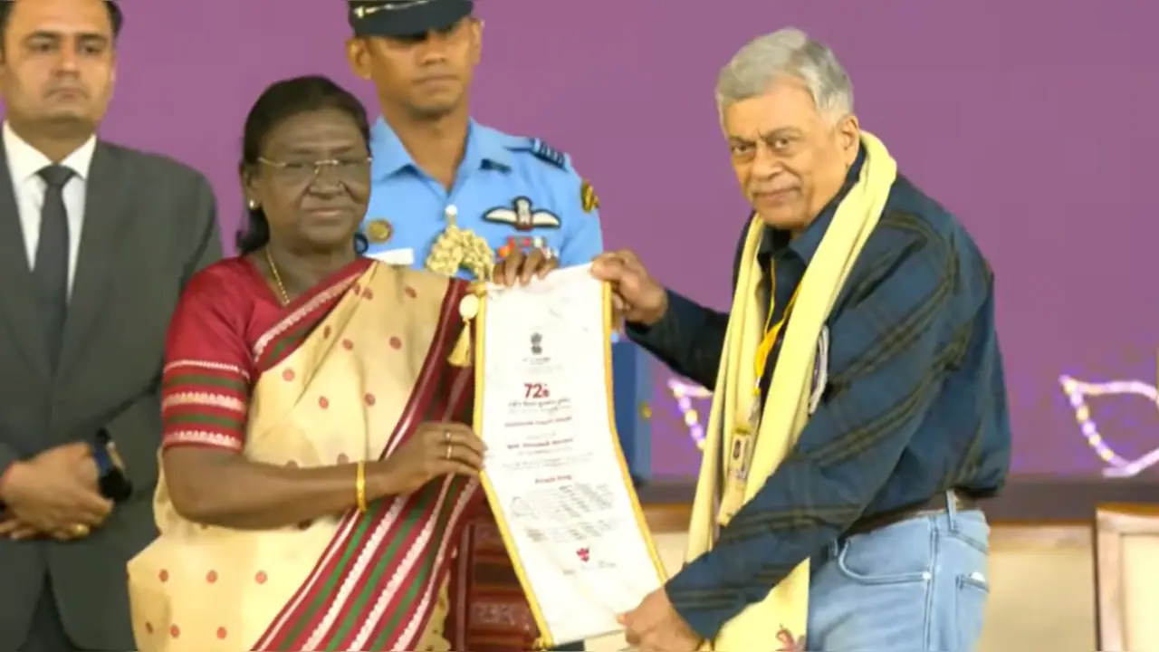 Anant Nag receives Dadasaheb Phalke Award