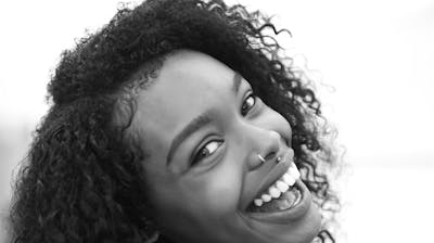 smiling lady