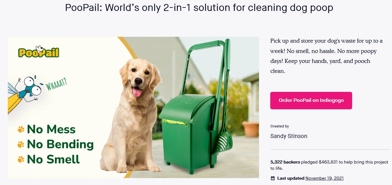 Poopail:2-in-1 Dog Poop Cleaning