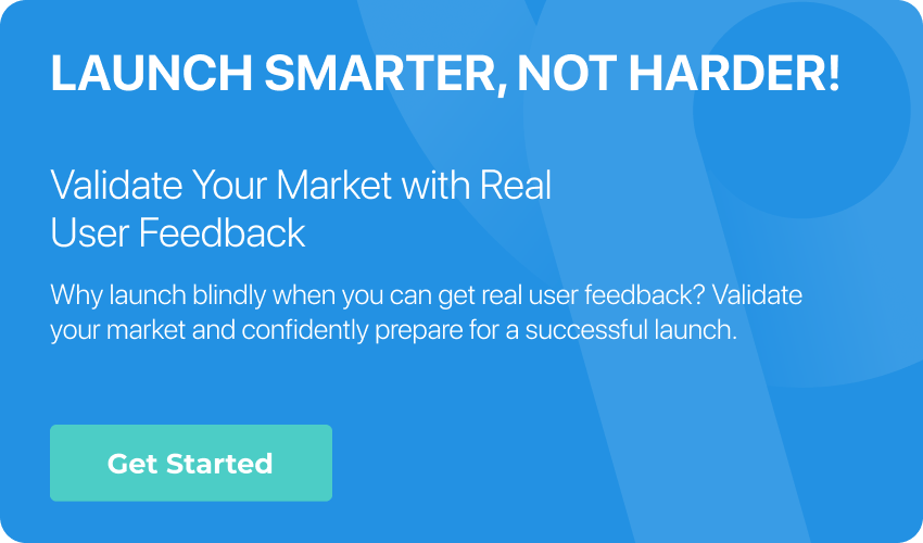 market validation and product launch