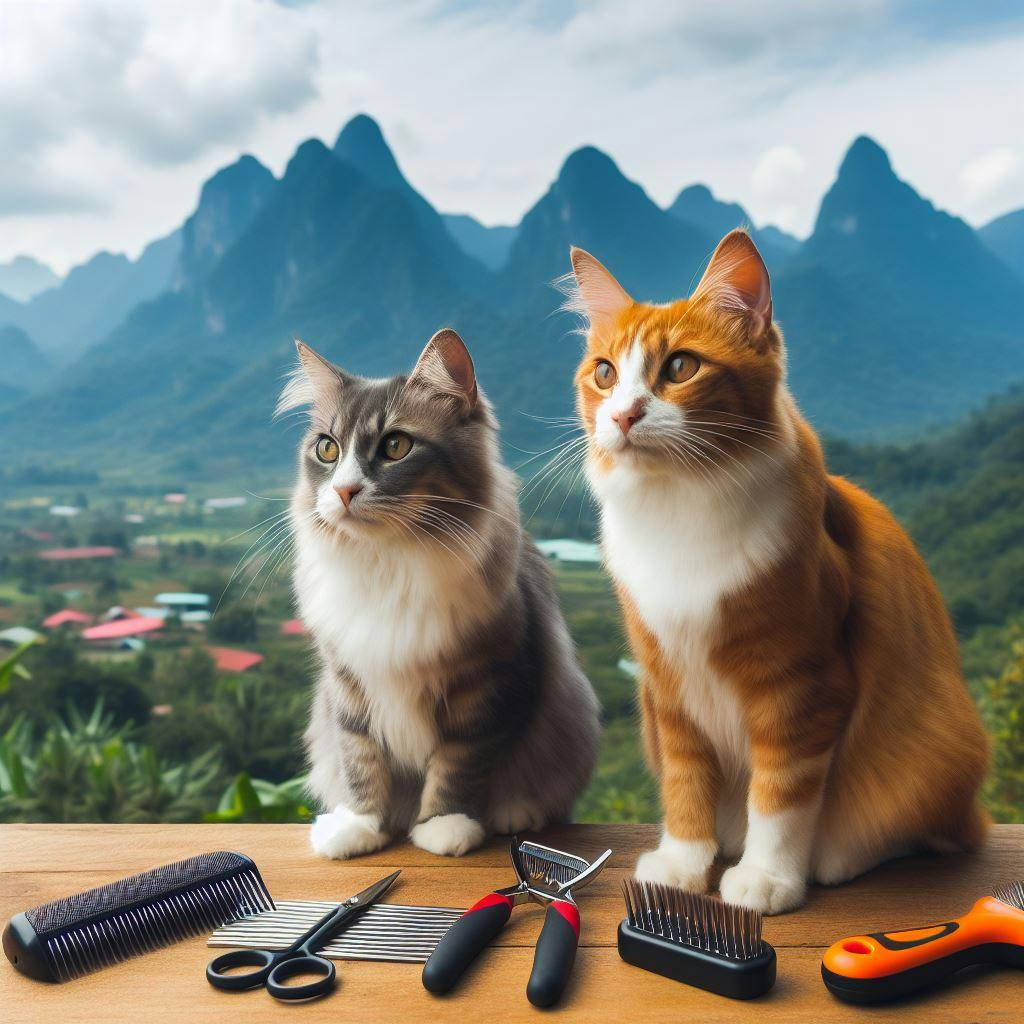 cat groom tools