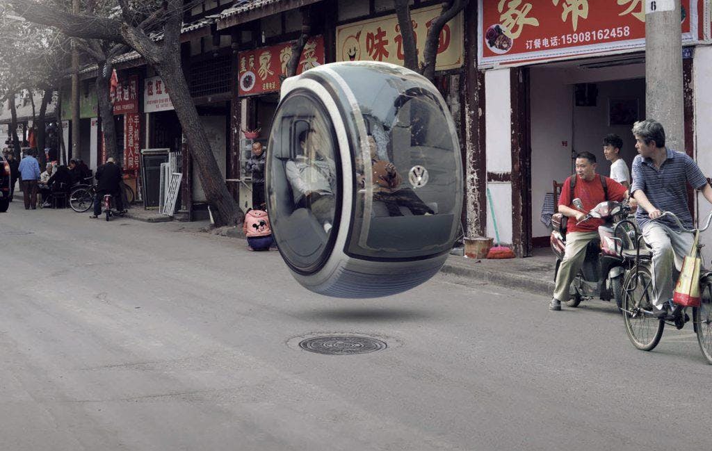 Volkswagen Hover Car