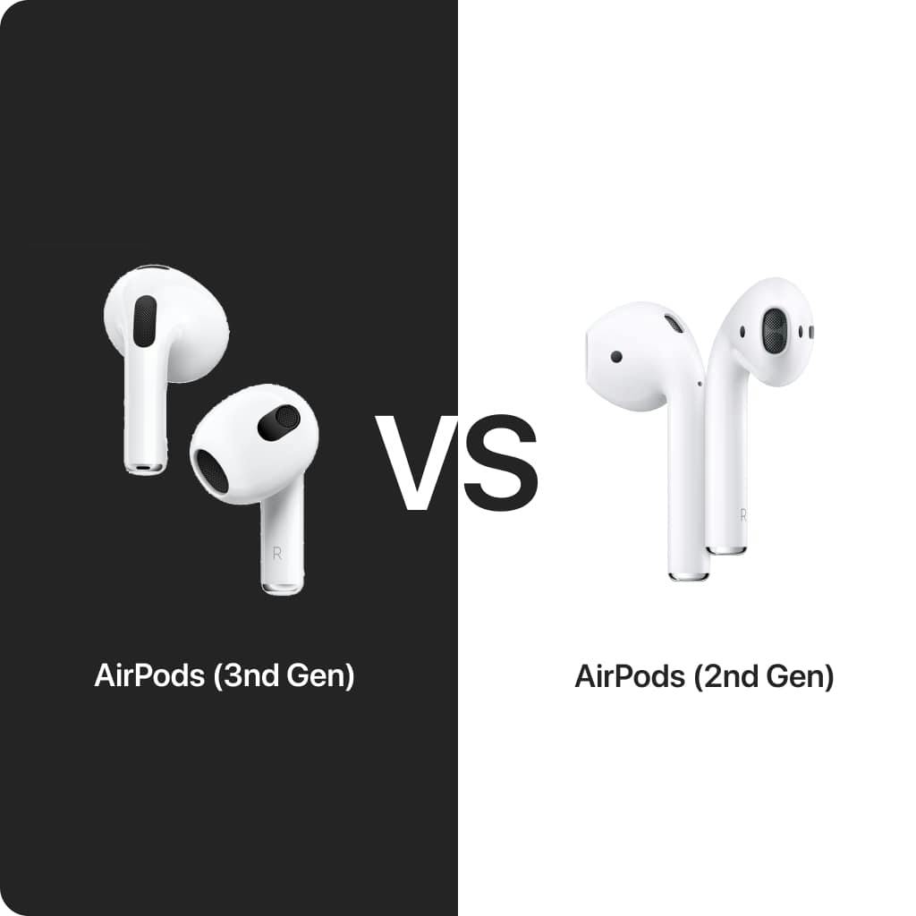 AirPods 2nd Gen vs 3rd Gen