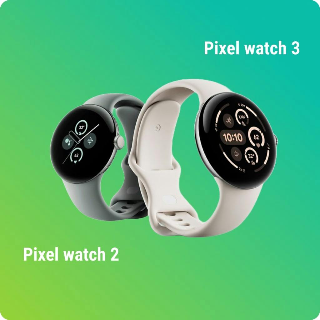 Google Pixel Watch 2 vs 3