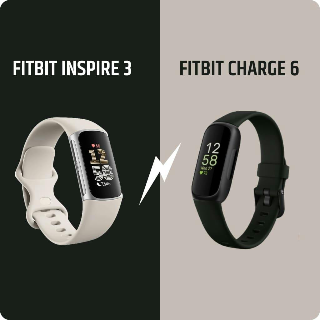 Fitbit Charge 6 vs Inspire 3