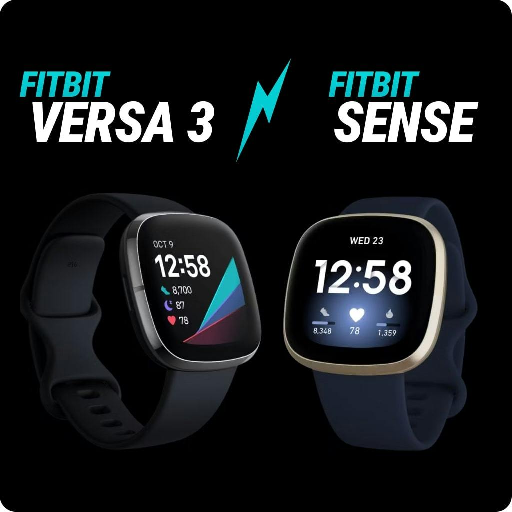 Fitbit Sense vs Versa 3