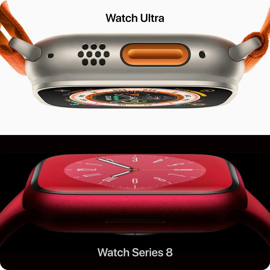 Apple Watch Ultra vs Series 8