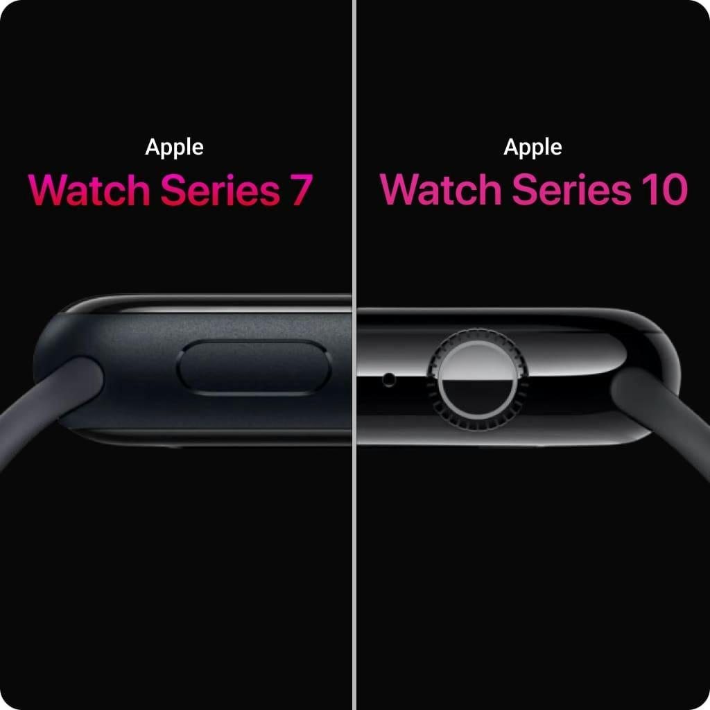 Apple Watch Series 7 vs 10